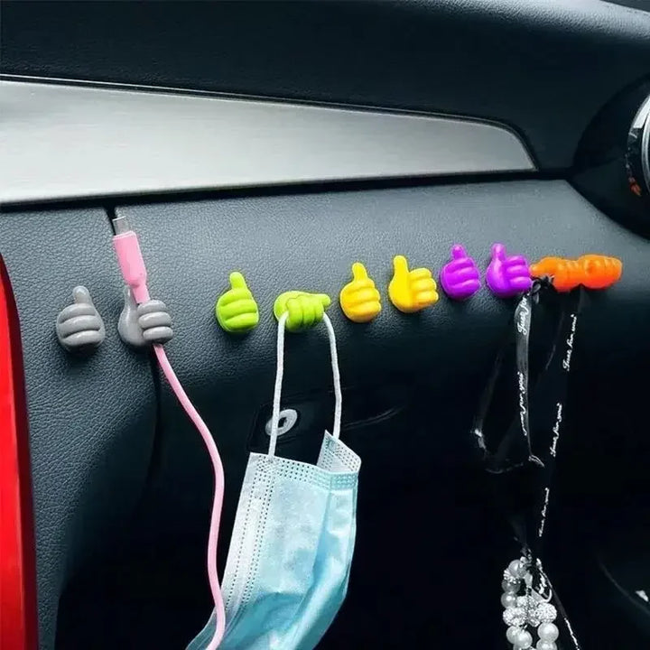 Cable and Glasses Hand-Shaped Hook